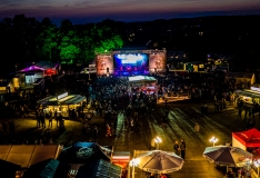 Live beim Huette Rockt 2018