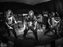 Lacerated and Carbonized live at Rare Guitar, Muenster Germany