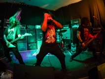 Lacerated and Carbonized live at Rare Guitar, Muenster Germany