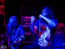 Lacerated and Carbonized live at Rare Guitar, Muenster Germany