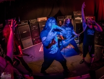 Lacerated and Carbonized live at Rare Guitar, Muenster Germany