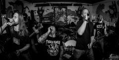 Mörser - Death Metal aus Bremen in der Baracke Münster